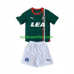 Maglie da Calcio Deportivo Alaves Bambino Trasferta Tenuta 2023-2024 Maniche Corte