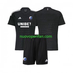 Maglie da Calcio FC Copenhagen Portiere Bambino Trasferta Tenuta 2023-2024 Maniche Corte