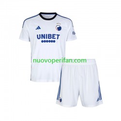 Maglie da Calcio FC Copenhagen Bambino Prima Tenuta 2023-2024 Maniche Corte