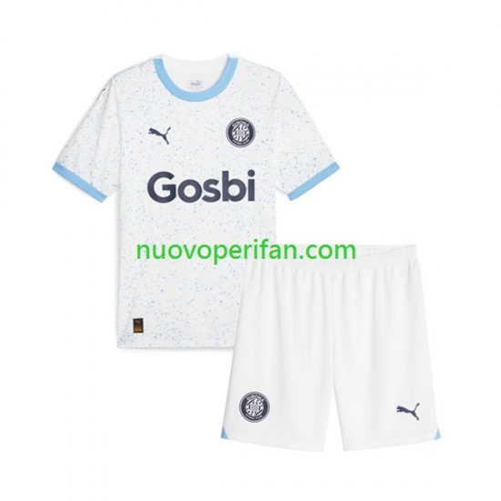 Maglie da Calcio Girona Bambino Trasferta Tenuta 2023-2024 Maniche Corte