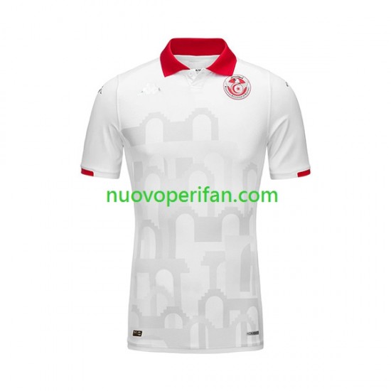 Maglie da Calcio Tunisia Uomo Trasferta Tenuta 2023-2024 Maniche Corte