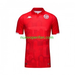Maglie da Calcio Tunisia Uomo Prima Tenuta 2023-2024 Maniche Corte