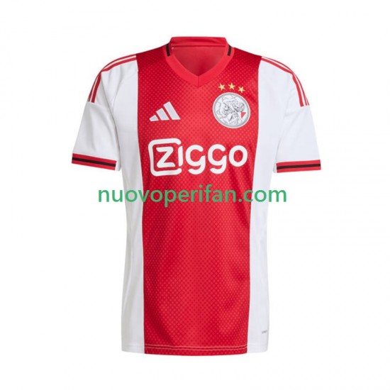 Maglie da Calcio AFC Ajax Uomo Prima Tenuta 2025-2026 Maniche Corte