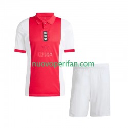 Maglie da Calcio AFC Ajax Anniversary Bambino Prima Tenuta 2024-2025 Maniche Corte