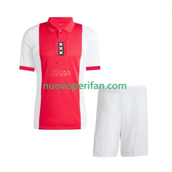 Maglie da Calcio AFC Ajax Anniversary Bambino Prima Tenuta 2024-2025 Maniche Corte