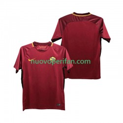 Maglie da Calcio AS Roma 2017-2018 Retro Uomo Prima Tenuta Maniche Corte