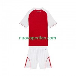 Maglie da Calcio Arsenal Bambino Prima Tenuta 2025-2026 Maniche Corte