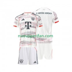 Maglie da Calcio FC Bayern München Bambino Trasferta Tenuta 2025-2026 Maniche Corte
