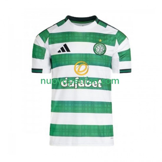 Maglie da Calcio Celtic FC Uomo Prima Tenuta 2025-2026 Maniche Corte