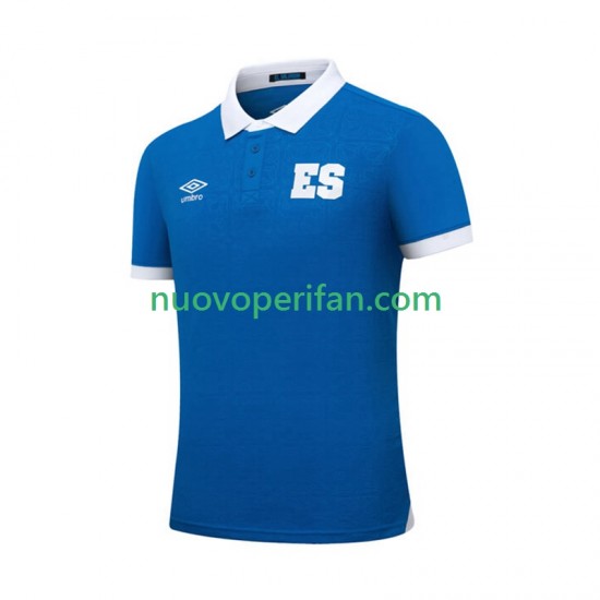 Maglie da Calcio EL Salvador Uomo Prima Tenuta 2025 Maniche Corte