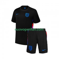 Maglie da Calcio Inghilterra Bambino Trasferta Tenuta 2025 Maniche Corte