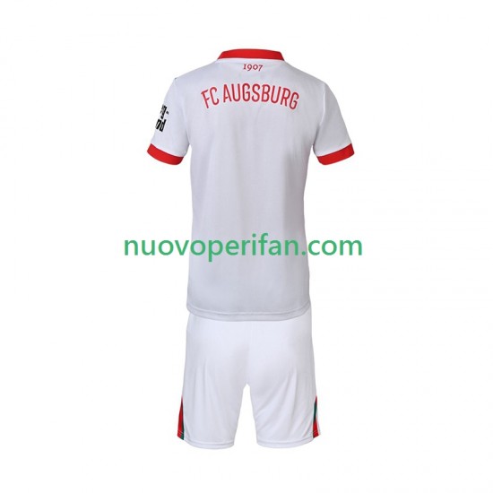 Maglie da Calcio FC Augsburg Bambino Prima Tenuta 2025-2026 Maniche Corte