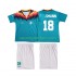 Maglie da Calcio Germania KLINSMANN 18 Retro Bambino Trasferta Tenuta 1994 Maniche Corte