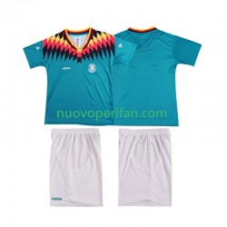 Maglie da Calcio Germania Retro Bambino Trasferta Tenuta 1994 Maniche Corte