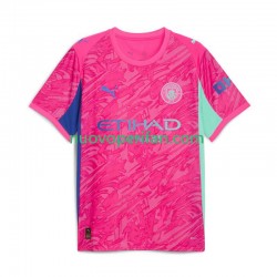 Maglie da Calcio Manchester City Portiere Uomo Trasferta Tenuta 2025-2026 Maniche Corte