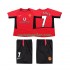 Maglie da Calcio Manchester United BECKHAM 7 Retro Bambino Prima Tenuta 2004 2002 Maniche Corte
