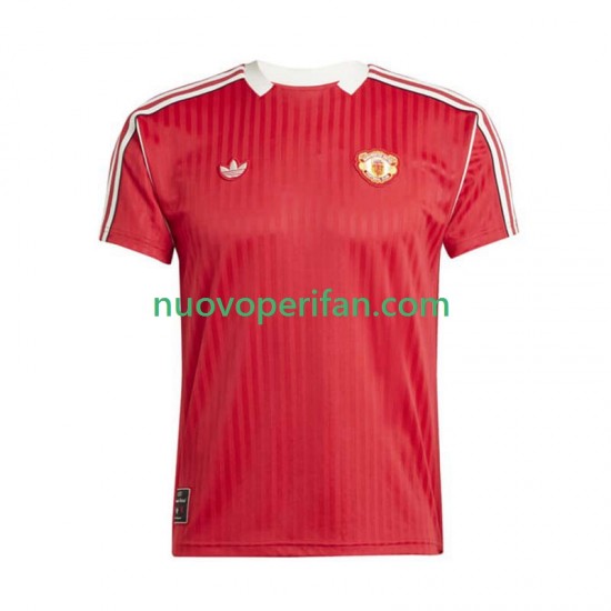 Maglie da Calcio Manchester United Icon Uomo Prima Tenuta 2025-2026 Maniche Corte