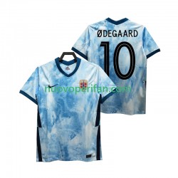 Maglie da Calcio Norvegia ODEGAARD 10 Uomo Trasferta Tenuta 2020-2021 Maniche Corte