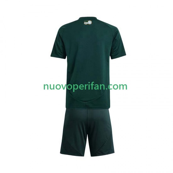 Maglie da Calcio Portland Timbers Bambino Prima Tenuta 2025 Maniche Corte