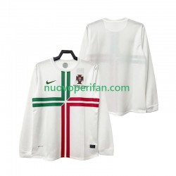 Maglie da Calcio Portogallo 2012 Retro Uomo Trasferta Tenuta Maniche Lunghe