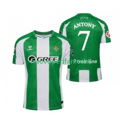 Maglie da Calcio Real Betis Antony 7 Uomo Prima Tenuta 2025-2026 Maniche Corte