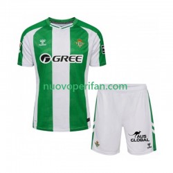 Maglie da Calcio Real Betis Bambino Prima Tenuta 2025-2026 Maniche Corte
