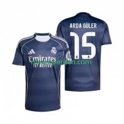 Maglie da Calcio Real Madrid Arda Guler 15 Uomo Trasferta Tenuta 2025-2026 Maniche Corte