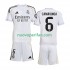 Maglie da Calcio Real Madrid Camavinga 6 Bambino Prima Tenuta 2025-2026 Maniche Corte