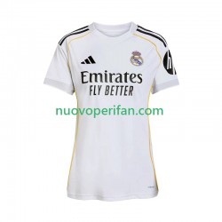 Maglie da Calcio Real Madrid Donna Prima Tenuta 2025-2026 Maniche Corte