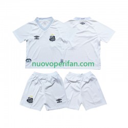 Maglie da Calcio Santos FC Bambino Prima Tenuta 2025-2026 Maniche Corte