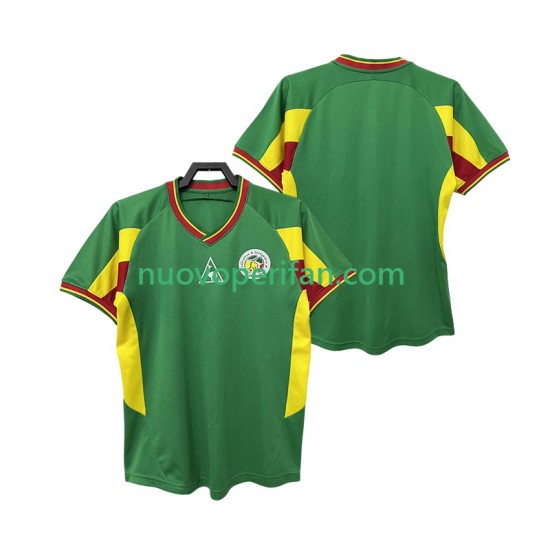 Maglie da Calcio Senegal Retro Uomo Trasferta Tenuta 2002 Maniche Corte