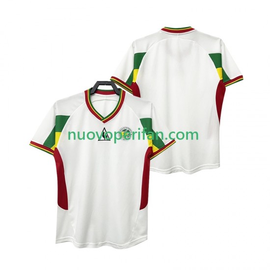 Maglie da Calcio Senegal Retro Uomo Prima Tenuta 2002 Maniche Corte