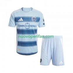 Maglie da Calcio Sporting Kansas City Bambino Prima Tenuta 2025 Maniche Corte