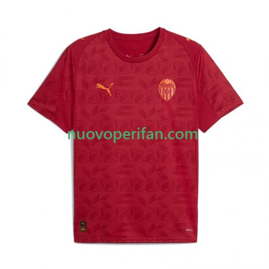 Maglie da Calcio Valencia CF Uomo Trasferta Tenuta 2025-2026 Maniche Corte