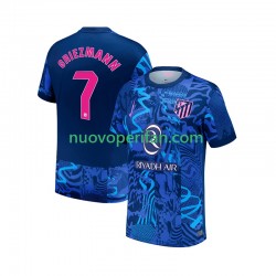 Maglie da Calcio Atlético Madrid Antoine Griezmann 7 Uomo Alternativa Tenuta 2024-2025 Maniche Corte