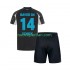 Maglie da Calcio Bayer 04 Leverkusen Patrik Schick 14 Bambino Alternativa Tenuta 2024-2025 Maniche Corte