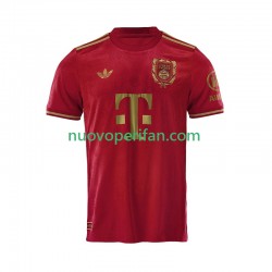Maglie da Calcio FC Bayern München 125th Anniversary Serge Gnabry 7 Red Bambino Prima Tenuta 2024-2025 Maniche Corte