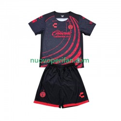 Maglie da Calcio Club Tijuana Bambino Prima Tenuta 2024-2025 Maniche Corte