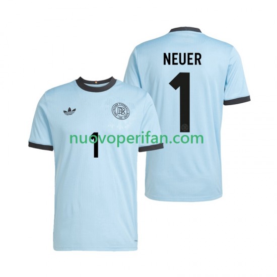 Maglie da Calcio Germania Manuel Neuer 1 Anniversary Portiere Uomo Prima Tenuta 2025 Maniche Corte