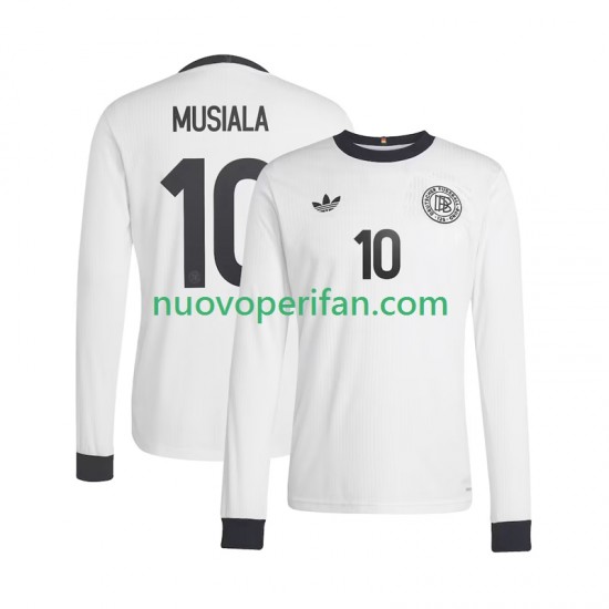 Maglie da Calcio Germania Jamal Musiala 10 ANVERSARY Uomo Prima Tenuta 2025 Maniche Lunghe