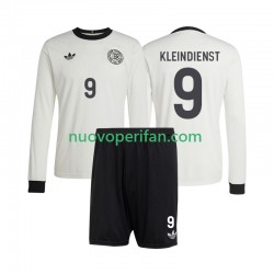 Maglie da Calcio Germania Tim Kleindienst 9 ANVERSARY Bambino Prima Tenuta 2025 Maniche Lunghe