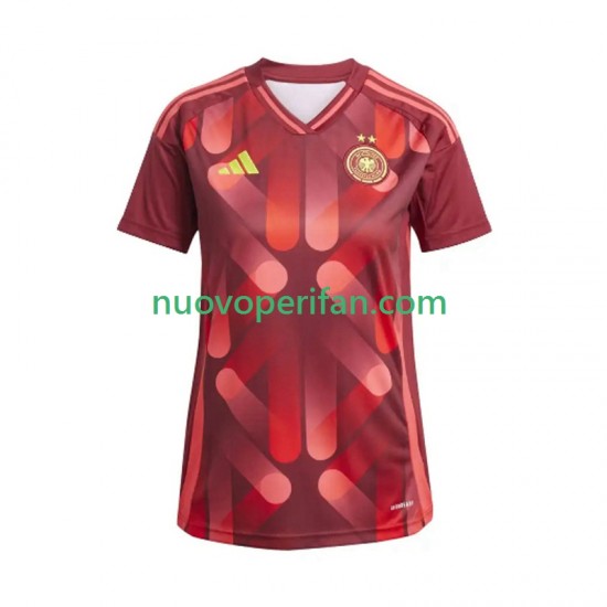 Maglie da Calcio Germania Donna Trasferta Tenuta 2025 Maniche Corte
