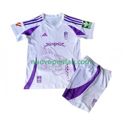 Maglie da Calcio Girona Bambino Quarta Tenuta 2024-2025 Maniche Corte