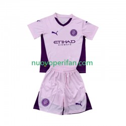Maglie da Calcio Girona Bambino Alternativa Tenuta 2024-2025 Maniche Corte