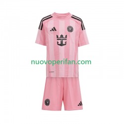 Maglie da Calcio Inter Miami Bambino Prima Tenuta 2025 Maniche Corte