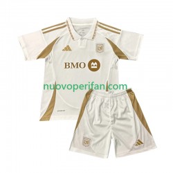 Maglie da Calcio Los Angeles FC Bambino Trasferta Tenuta 2025 Maniche Corte