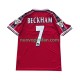 Maglie da Calcio Manchester United Beckham 7 Retro Uomo Prima Tenuta 1998 1999 Maniche Corte