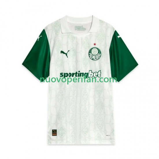 Maglie da Calcio Palmeiras Uomo Trasferta Tenuta 2025 Maniche Corte