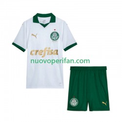 Maglie da Calcio Palmeiras Bambino Trasferta Tenuta 2024 Maniche Corte