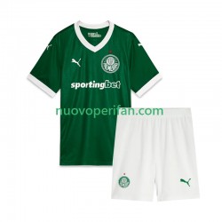Maglie da Calcio Palmeiras Bambino Prima Tenuta 2025 Maniche Corte